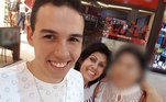 Os três moravam juntos na mesma casa. Fernanda e Mauricio ficavam na parte de cima, enquanto a avó morava na parte de baixo do sobrado 