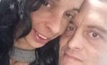 Paulo Sérgio, de 48 anos, conheceu Alessandra Ferreira de Jesus, de 37 anos em uma festa e logo começou um relacionamento com ela