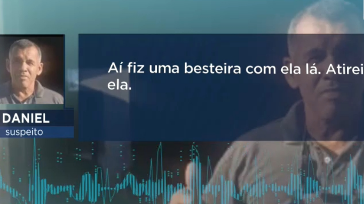 Daniel confessou o crime para um amigo em mensagem de áudio: 