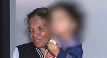 Evaniza Vieira, mãe de Isabela está aliviada em ter a filha de volta 
