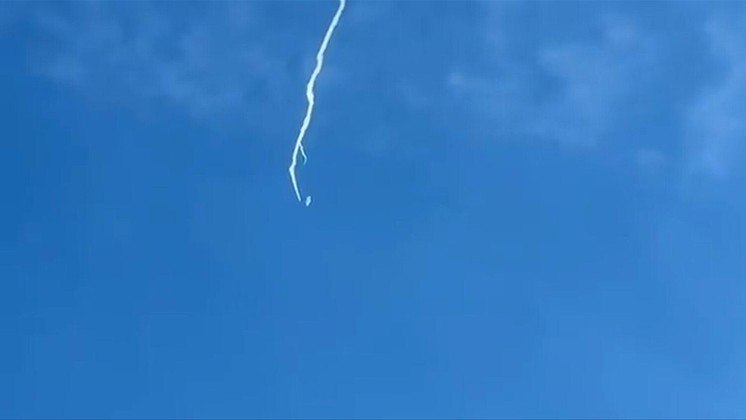 Quando foi derrubado, o balão estava a 18 km de altitude, a 11 km da costa, segundo funcionários do Pentágono