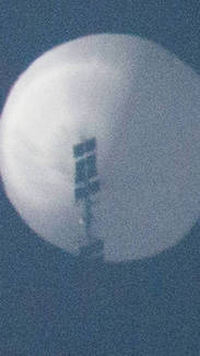 1. EUA detectam outro balão espião da China, na América Latina