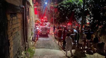 Moradores ficaram assustados 
com o tiroteio