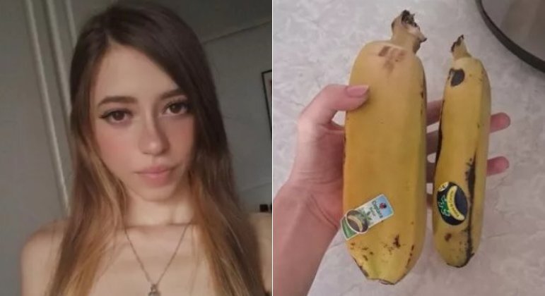 Cliente ficou boquiaberta ao deparar com bananona em mercado