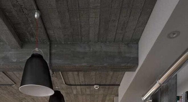 bancada de madeira e inox para cozinha grande planejada 