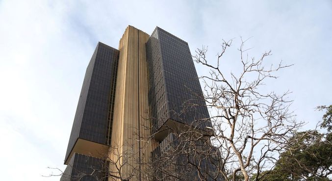  Vista da sede do Banco Central, em Brasília (DF), onde ocorre a reunião do Copom