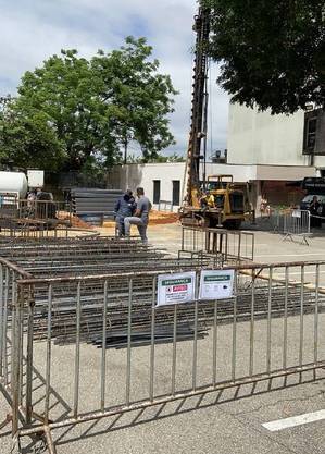 Obras na Band