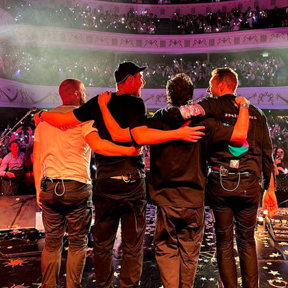 Banda que fez sucesso no Rock in Rio: Coldplay 