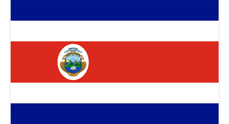 BANDEIRA-COSTA RICA