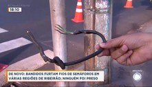 De novo: bandidos furtam fios de semáforos em várias regiões de Ribeirão Preto 