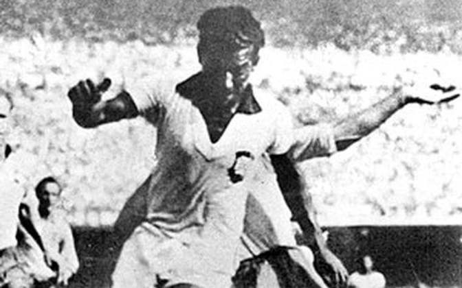 Bangu - Copa do Mundo 1950 - gol de Zizinho (meia) em Brasil 6 x 1 Espanha - Quadrangular final