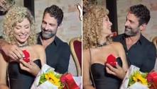 Barbara Borges é pedida oficialmente em namoro por Iran Malfitano: 'Surpreendida e feliz'