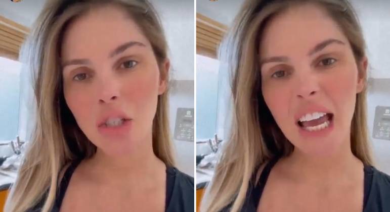 Bárbara Evans disse que os criminosos fizeram uma compra em uma grande loja varejista
