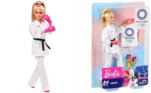 4. KaratecaEngana-se quem acha que a boneca não pratica esportes de contato. Assim como as atletas de Tóquio, Barbie veste o kimono e vai à luta no dojo