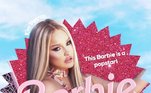 A cantora Kim Petras foi mais uma estrela da música a ser transformada em Barbie pelos internautas