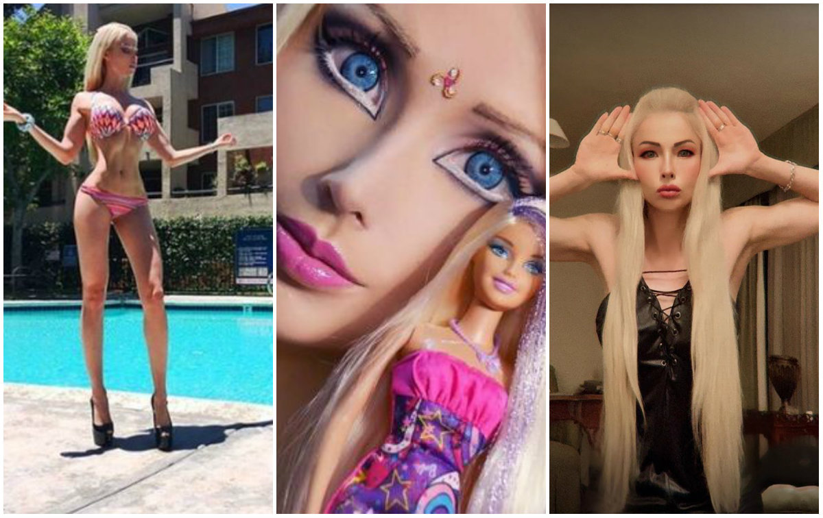 Modelo Ucraniana igual à boneca Barbie - Fugir à Crise