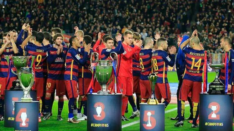 Barcelona (8 anos) - A equipe catalã possui cinco títulos em sua história, e já passa por um pequeno jejum no torneio. A última conquista foi na temporada 2014/2015.