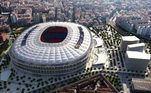 Projeto de reforma do Camp Nou, o estádio do Barcelona