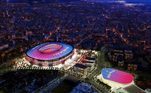 Projeto de reforma do Camp Nou, o estádio do Barcelona