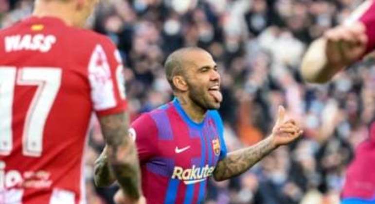 Barcelona x Atlético de Madrid - Daniel Alves