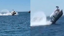 Momento de horror: barco 'voa' após atingir baleia e cinco turistas ficam feridos