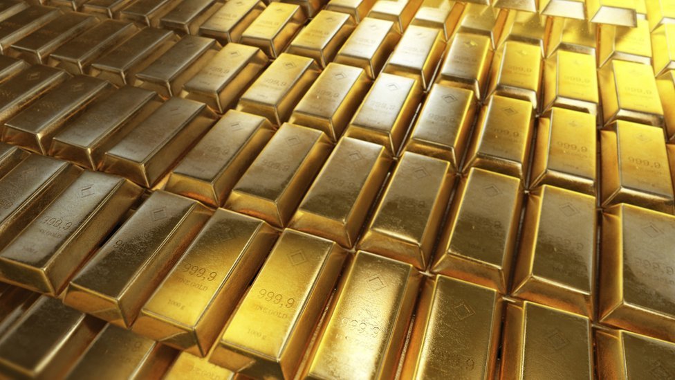 Estima-se que ainda existam cerca de 50.000 toneladas de ouro na Terra 