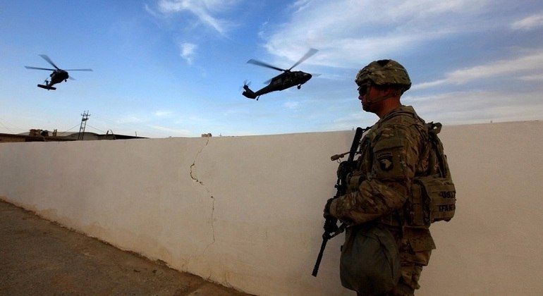 Bases americanas no Iraque foram alvo de ataques desde o início da guerra