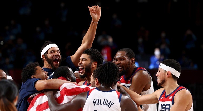 De volta à final, franceses tentam impedir quarto ouro consecutivo dos EUA  no basquete masculino