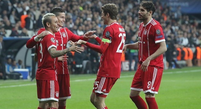 Bayern München x Besiktas - Liga dos Campeões 2017/2018 - Oitavos-de-Final