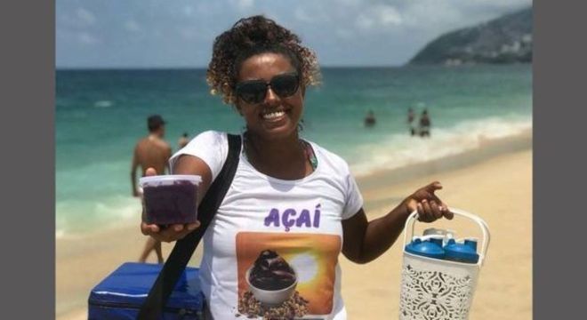 Vanessa Esplendorosa ficou conhecida pelas rimas que cantava enquanto vendia açaí na praia de Ipanema