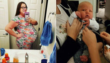 Mulher dá à luz bebê de 6,3 kg e 60,9 cm nos Estados Unidos