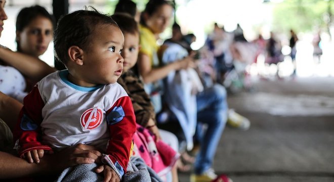 Na Venezuela, a falta de vacinas tem feito ressurgirem doenças que haviam quase desaparecido