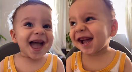 Bebê viraliza com reação fofa ao ouvir música favorita