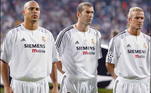 Beckham foi uma das peças finais da equipe que seria conhecida como galácticos. O primeiro a chegar foi o brasileiro Roberto Carlos (1996), depois Figo (2000), Zidane (2001) e Ronaldo (2002). O inglês chegou em 2003 e ficou até 2007 no Real.