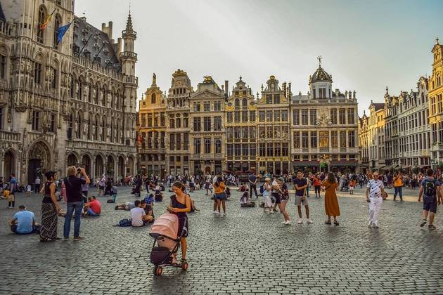 BÉLGICA  (Europa)- 73 pontos - Capital:  Bruxelas. População: 11,6 milhões.