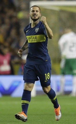 Benedetto fez os gols do Boca