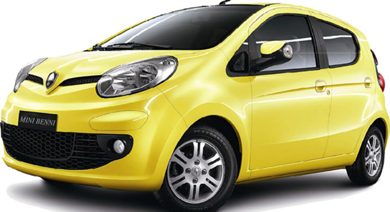 Mini Benni, um dos modelos compactos de grande sucesso que fizeram a Changan crescer na China