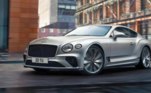 2. Bentley Continental GTO príncipe Mohammad bin Salman teve de desembolsar R$ 1,2 milhão para deixar esse supercarro à disposição de Neymar. O automóvel chega a 335 km/h com seus 659 cv de potência. Para atingir os 96 km/h, são necessários apenas 3,5 segundos