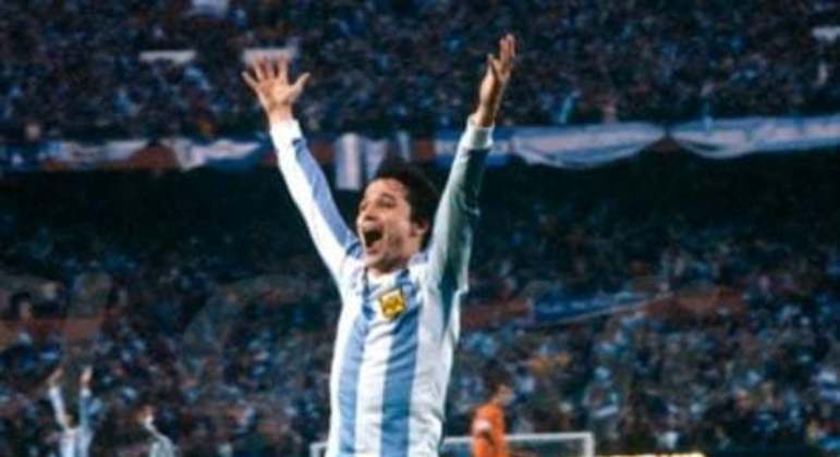 Bertoni - atacante da Argentina na Copa de 1978