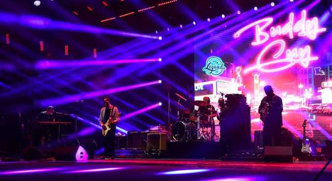 Ele encerrou as apresentações deste sábado (3) em São Paulo