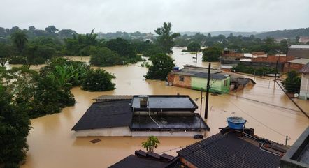 Chuvas em Minas já deixaram 13.723 desalojados
