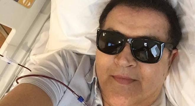 Beto Barbosa comemora recuperação em post nas redes sociais