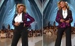 Anúncio de gravidez no VMA (2011)Revelar uma gestação para o mundo todo ao vivo é algo para poucas estrelas, certo? Durante o VMA 2011, Beyoncé se apresentou com o hit Love on Top e, no final da performance, abriu seu terninho e acariciou a barriga, confirmando que estava grávida de Blue Ivy. A cena entrou para a história da TV mundial