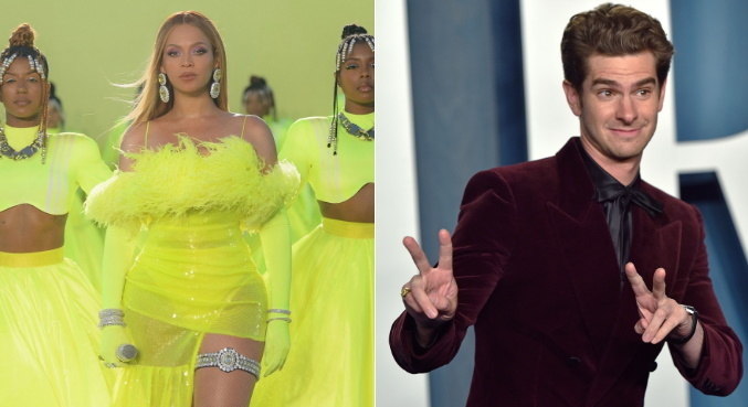 Beyoncé e Andrew Garfield estão entre celebridades mais comentadas do Oscar 
