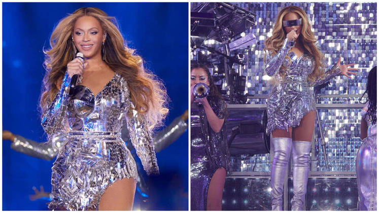 Na segunda apresentação em Estocolmo, Beyoncé surgiu com dois figurinos não usados na noite anterior: o primeiro foi um vestido mini de mangas-longas todo bordado em pedraria prata e espelhos, desenvolvido pelo estilista Olivier Rousteing, da Balmain
