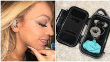 Beyoncé usa ponto com diamantes Tiffany &amp; Co. avaliado em cerca de R$ 1 milhão em nova turnê