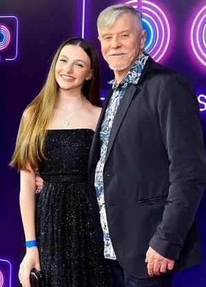 Bia Brumatti e Miguel Falabella no lançamento de "O Coro"