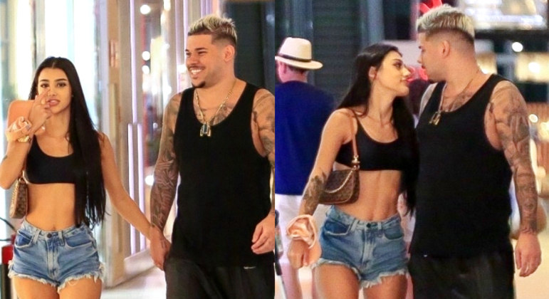 Logo no começo do romance, os dois passearam em um shopping na Barra da Tijuca, no Rio de Janeiro, e gastaram R$ 28 mil. 