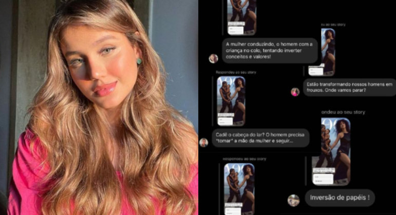 Em seguida, a mulher do sertanejo compartilhou algumas respostas que recebeu dos seguidores, que falam de 