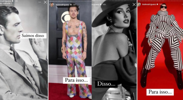 A influenciadora ainda citou alguns famosos como Harry Styles e Gkay para falar sobre a 